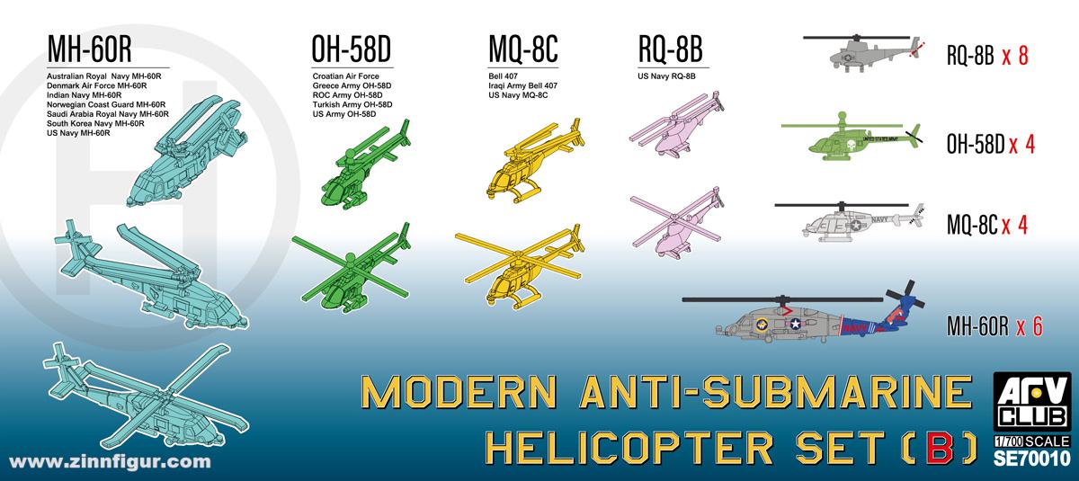 AFV Club Moderne U-Jagd-Hubschrauber Set B