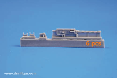 CMK Browning .303 Mk II - 6 Britisches Flugzeug-MGs