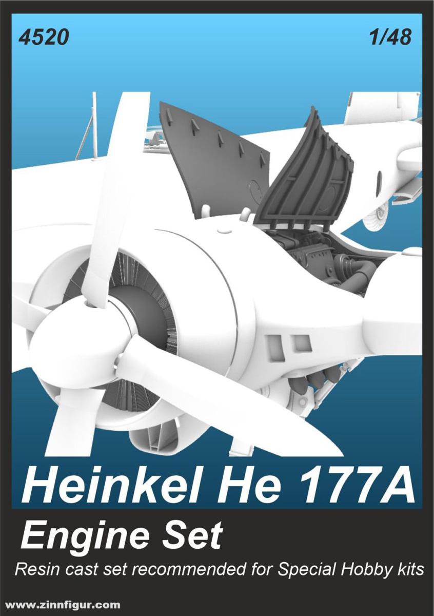 CMK He 177A Triebwerk-Set (Special Hobby)