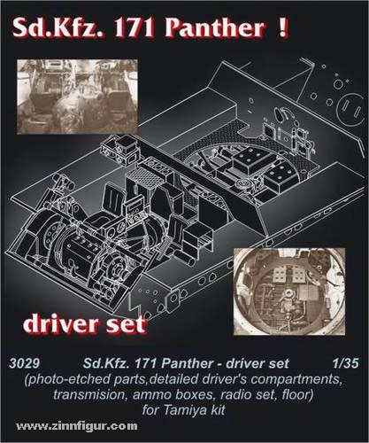 CMK Sd.Kfz. 171 Panther Innendetails
