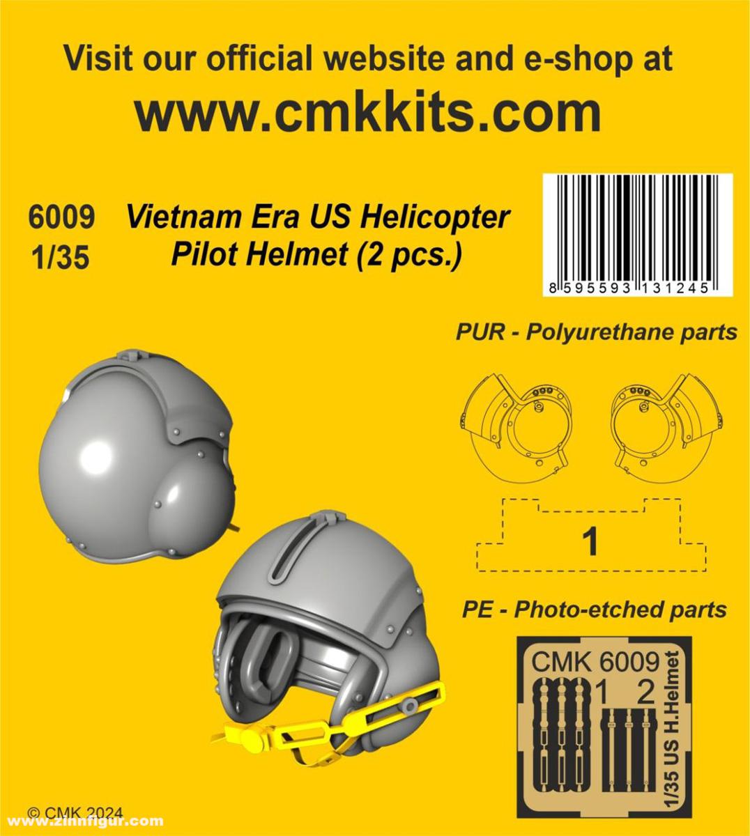CMK US Helikopterpiloten-Helme (2 Stück) - Vietnamkrieg