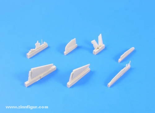 CMK A6M3 Modell 32 Zero Tail Cone + Tail Planes