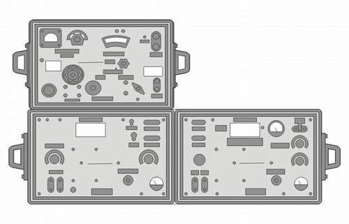 CMK Deutsche Fu2 & Fu5 Funkgeräte für Panzer