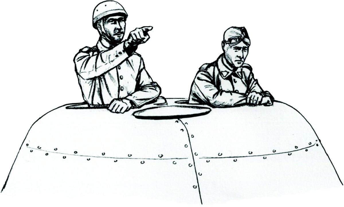 CMK Tschechoslowakische Panzersoldaten für Skoda PA-II Turtle