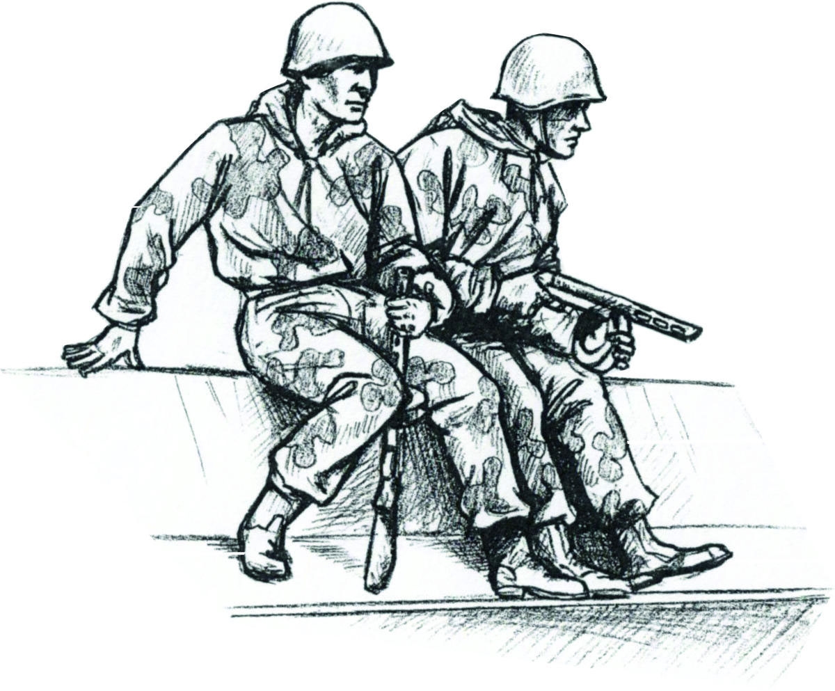 CMK Sowjetische Soldaten (auf Panzer mitfahrend) - Teil 1