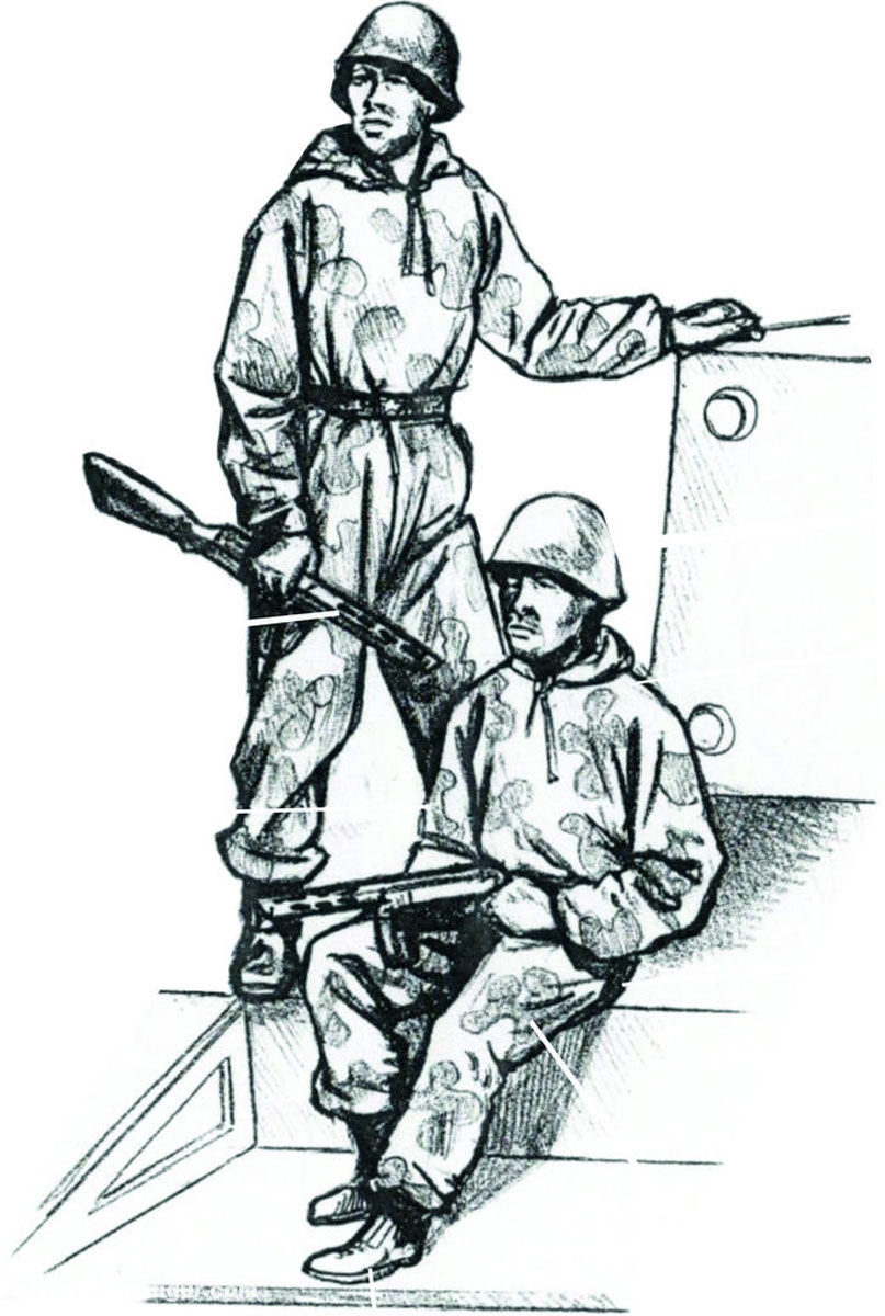 CMK Sowjetische Soldaten (auf Panzer mitfahrend) - Teil 2