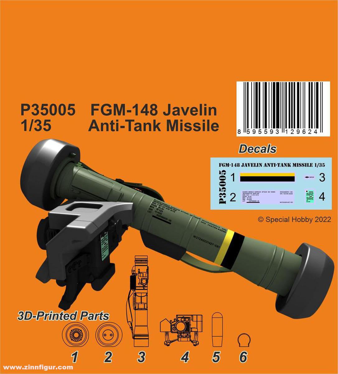 CMK FGM-148 Javelin Anti-Panzer-Rakete
