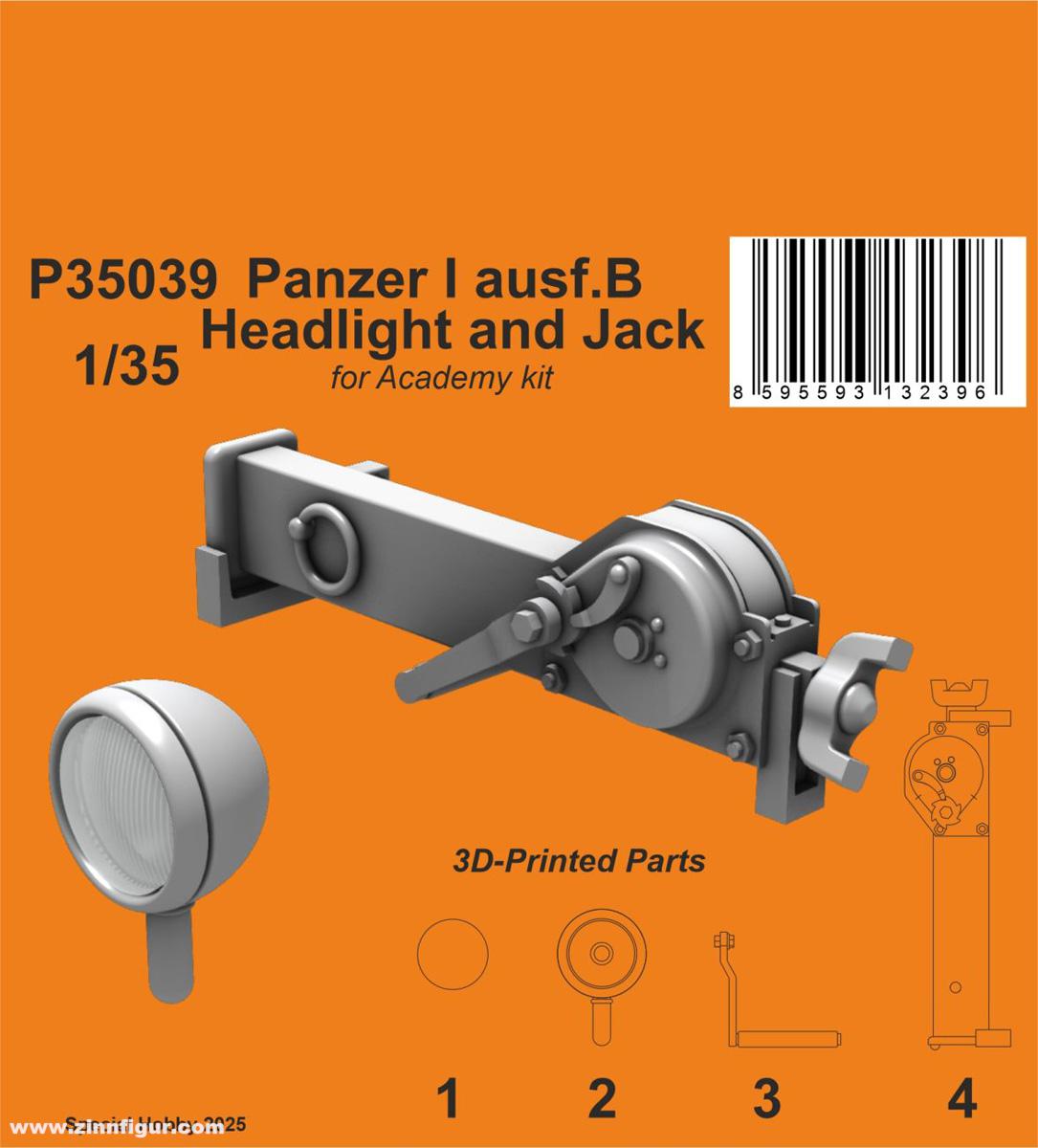 CMK Panzer I Ausf.B Schweinwerfer