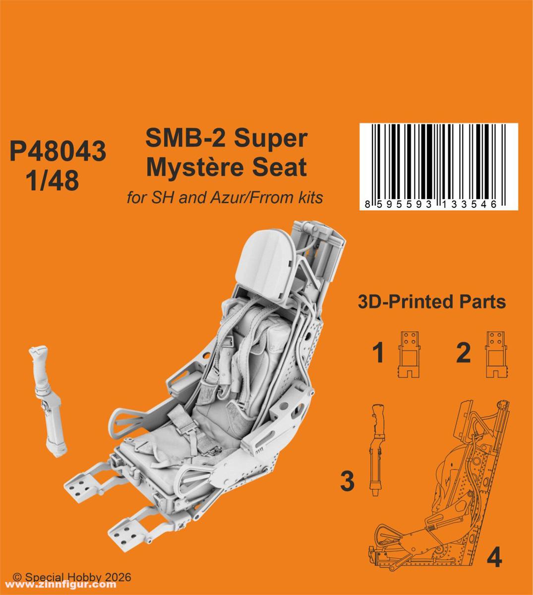 CMK SMB-2 Super Mystere Sitz (Special Hobby)