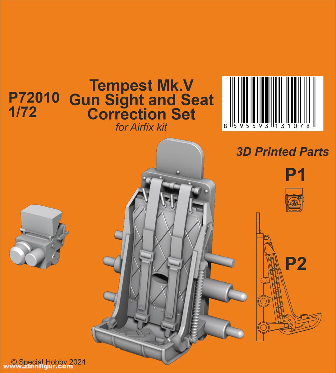 CMK Tempest Mk.V Visiere und Sitz