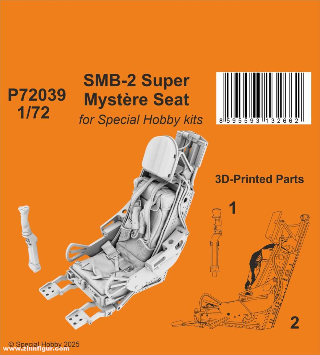 CMK SMB-2 Super Mystère Sitz