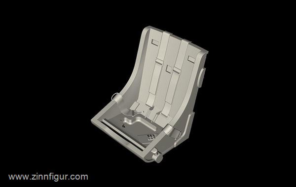 CMK P-40N-5 bis N-40 Sitz mit Gurten