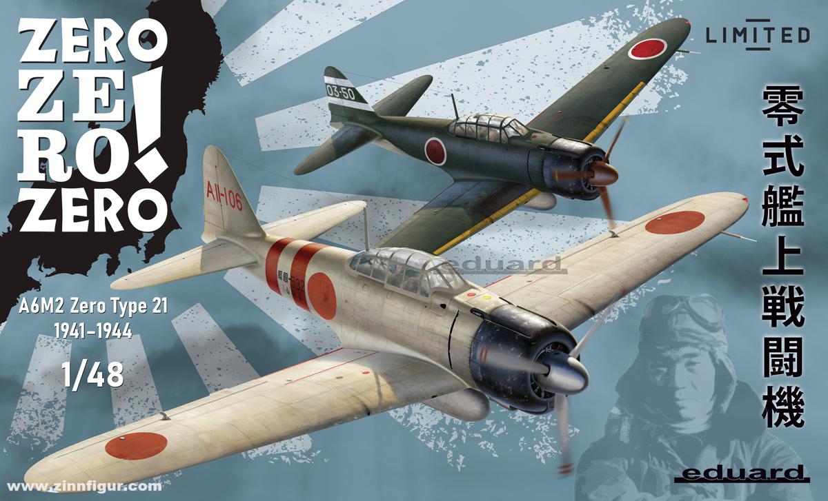 Eduard A6M2 Zero Type 21 'Zero Zero Zero!' Limited Edition Dual Combo