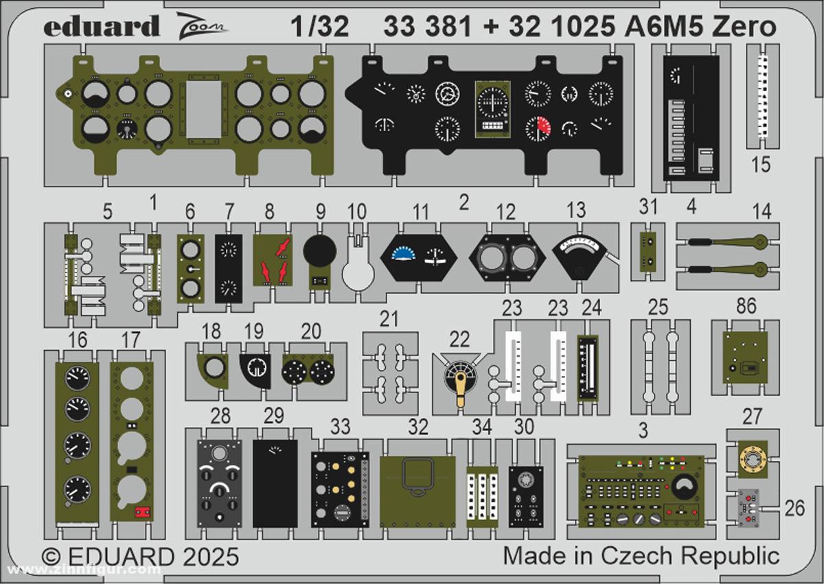 Eduard A6M5 Zero - ZOOM