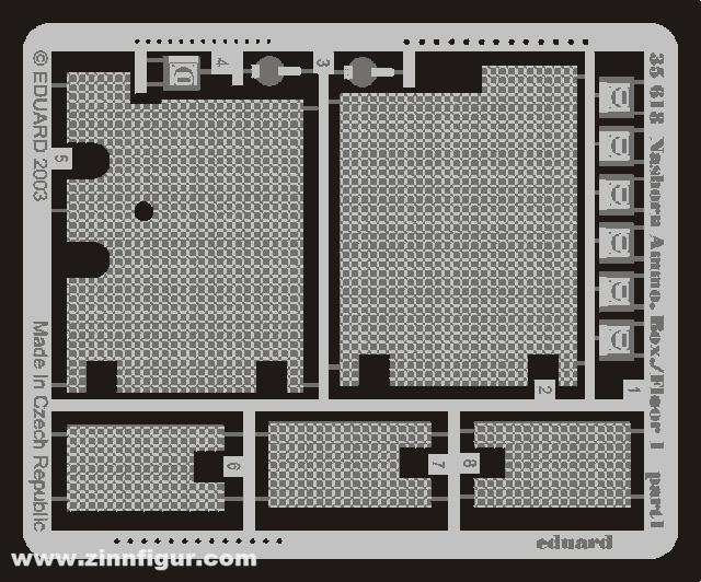 Eduard Nashorn Munitionskiste / Boden 1