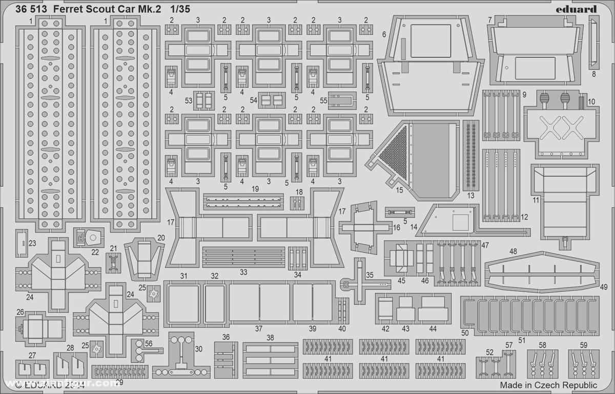 Eduard Ferret Scout Car Mk.2
