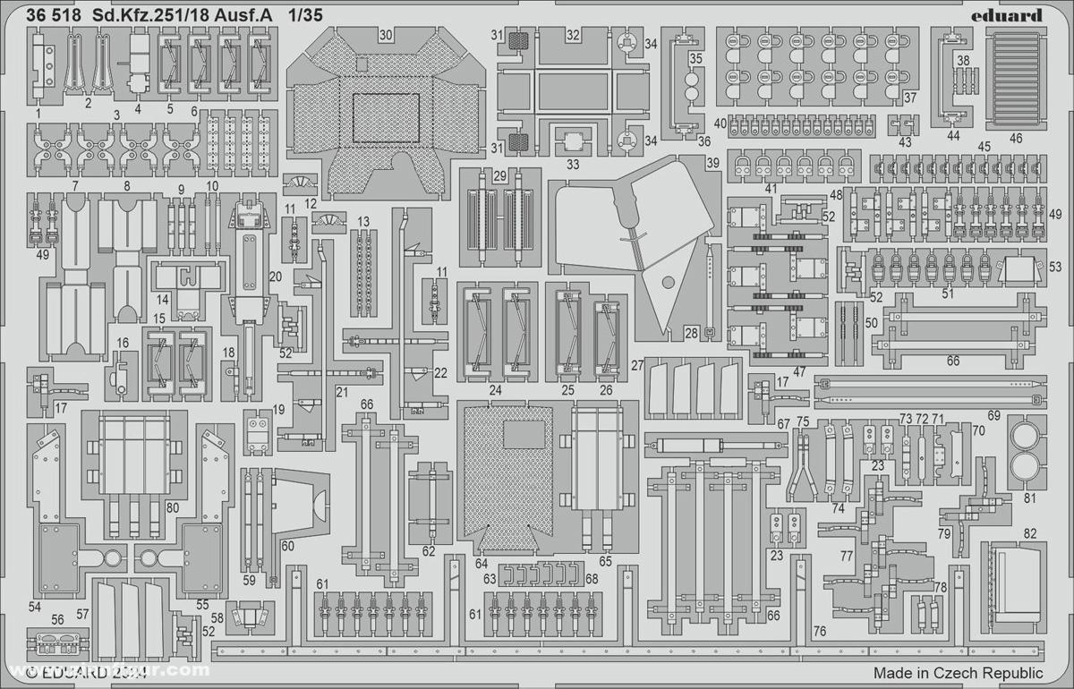 Eduard Sd.Kfz.251/18 Ausf.A