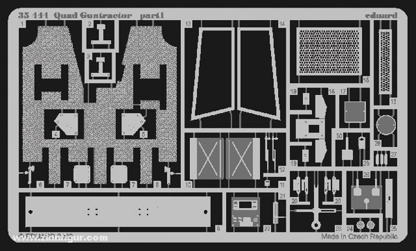 Eduard Ford FAT-2 Quad Gun Tractor