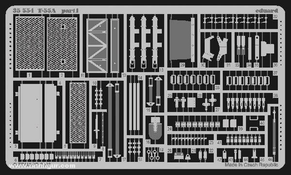 Eduard Russischer Panzer T-55A