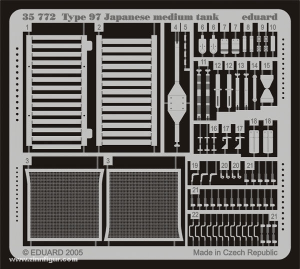 Eduard Type 97 Japanese Medium Tank