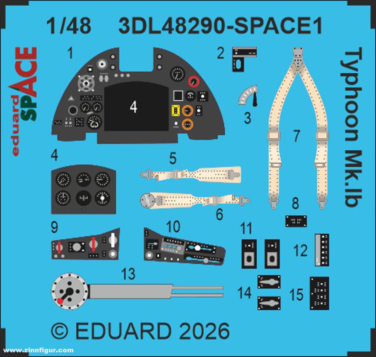 Eduard Typhoon Mk.Ib - SPACE (Hasegawa/Hobby 2000)