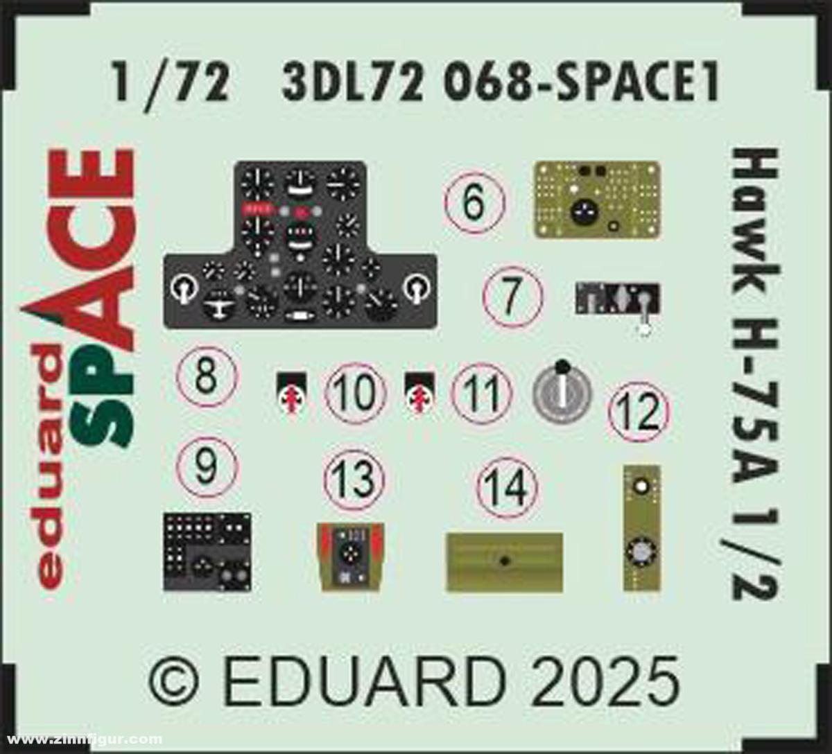 Eduard Hawk H-75A - SPACE