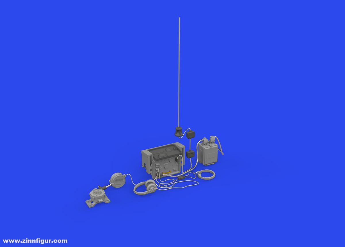 Eduard Sd.Kfz.251/1 Ausf.C Funkausrüstung - Dunkelgelb - PRINT