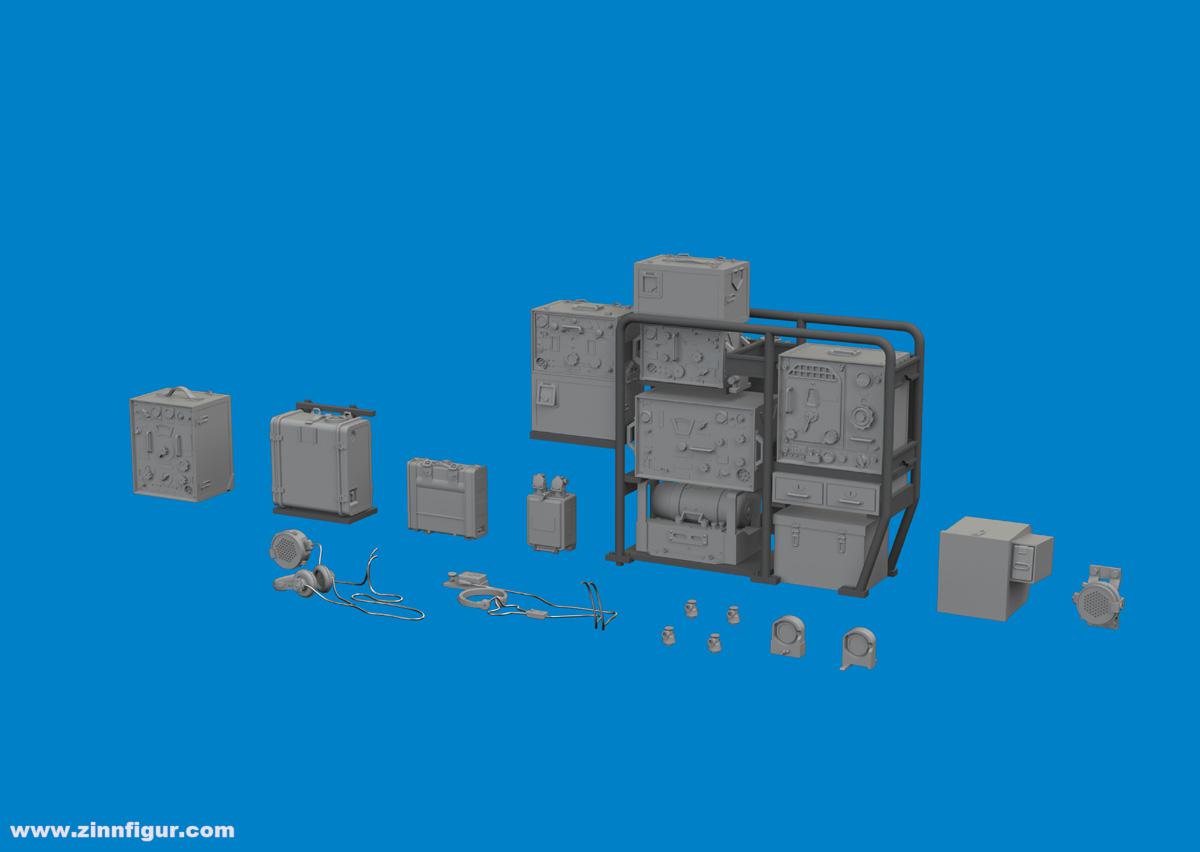 Eduard Sd.Kfz.251/6 Ausf.C Funkausrüstung - PRINT