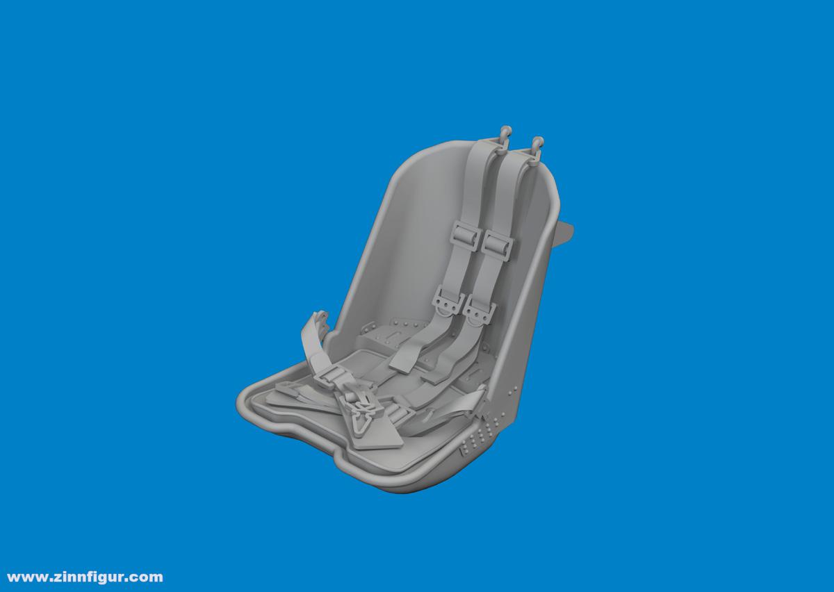 Eduard Fw 190A Sitz mit Gurten - PRINT