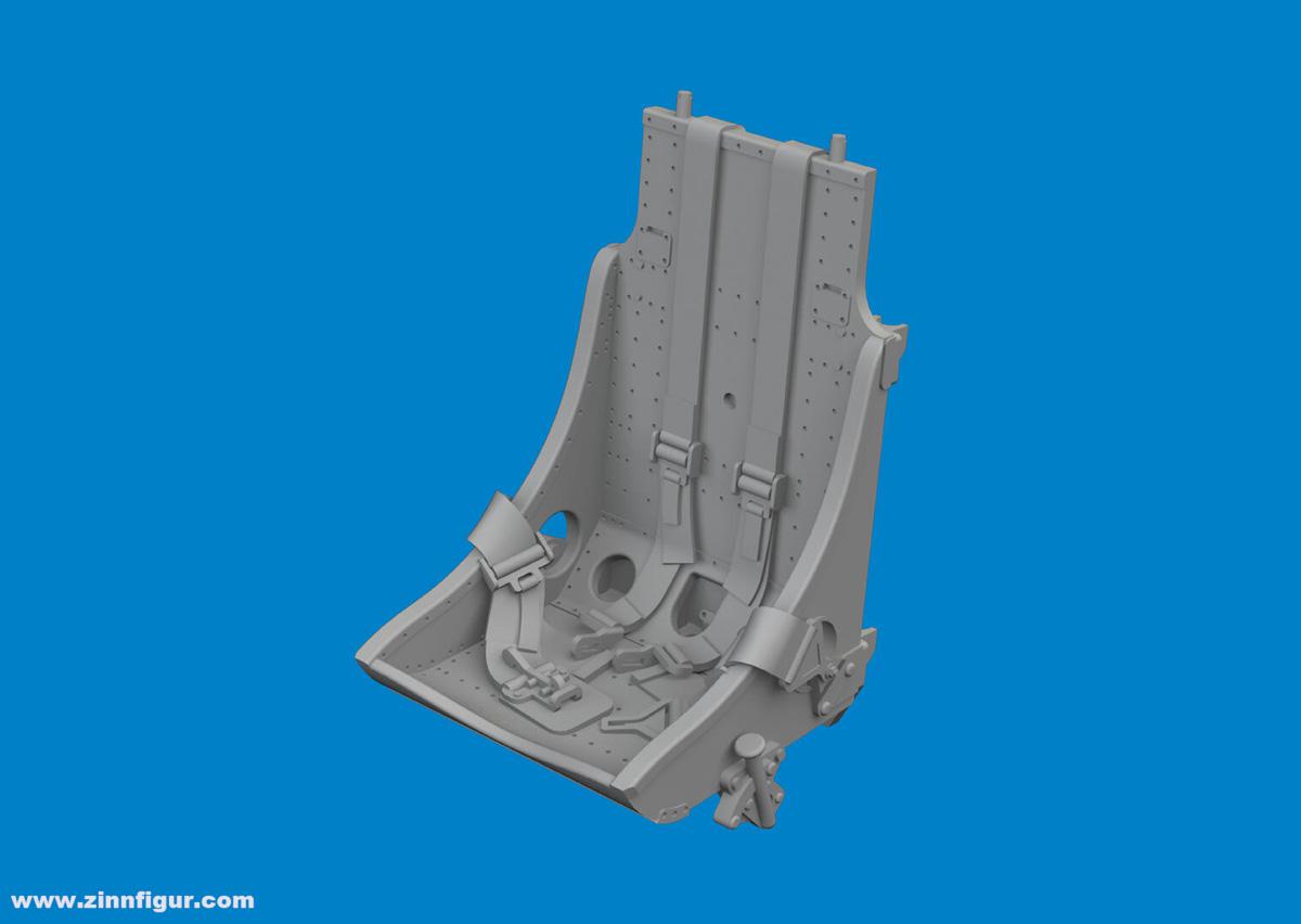 Eduard P-51B/C Sitz mit Gurten Typ 1 - PRINT