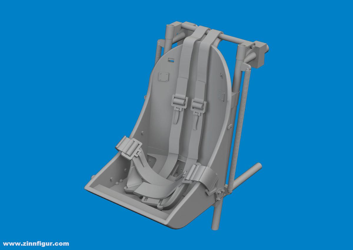 Eduard F4U-1A Sitz mit Gurten - PRINT