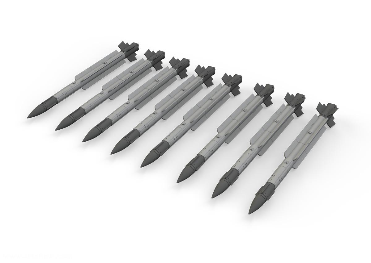 Eduard MICA RF Luft-Luft-Raketen - Print