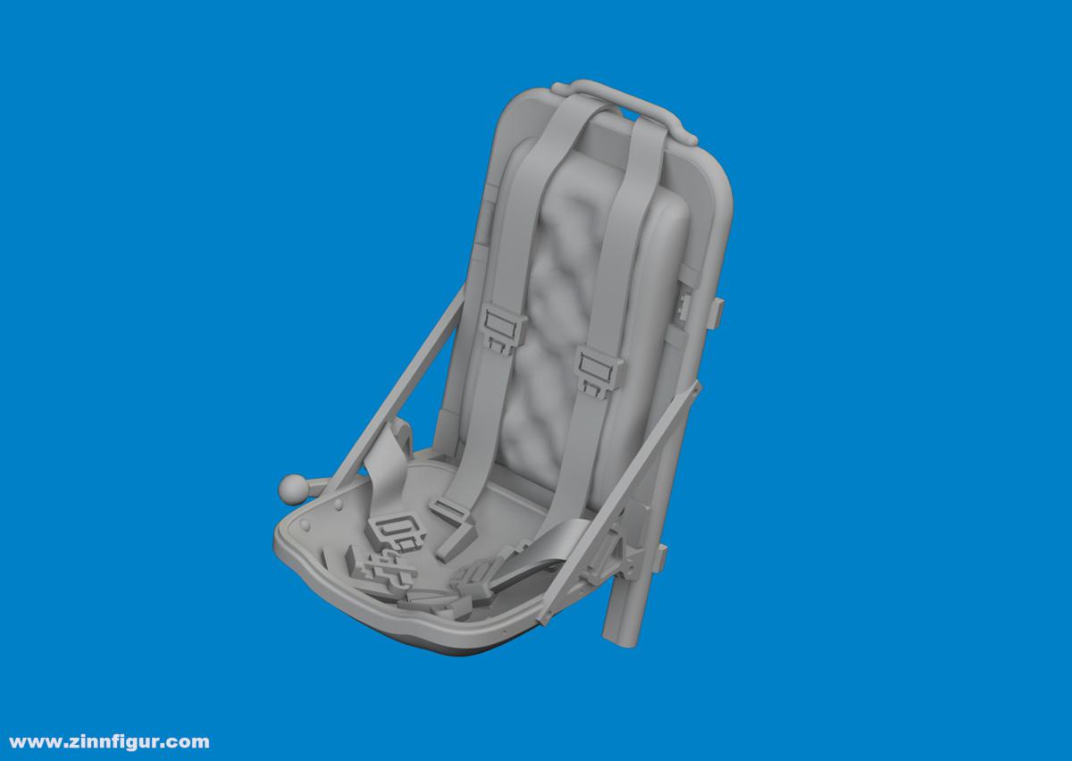 Eduard P-51D Sitz mit Gurten - Brassin PRINT