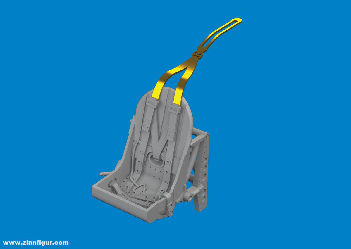 Eduard Spitfire Mk.I/Mk.II/Mk.V Metall-Sitz - PRINT