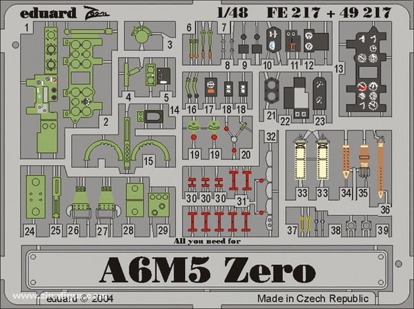 Eduard A6M5 Zero ZOOM