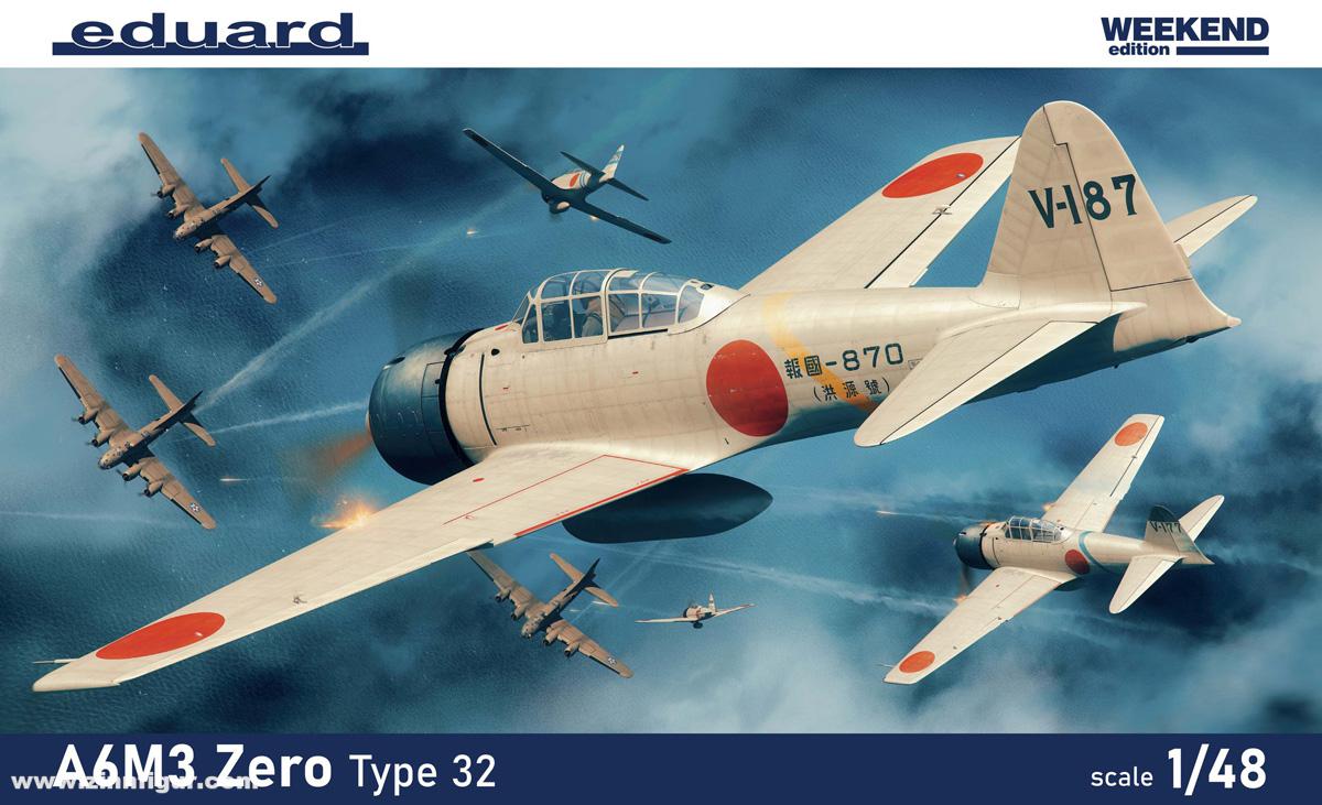 Eduard A6M3 Zero Type 32 - Weekend Edition