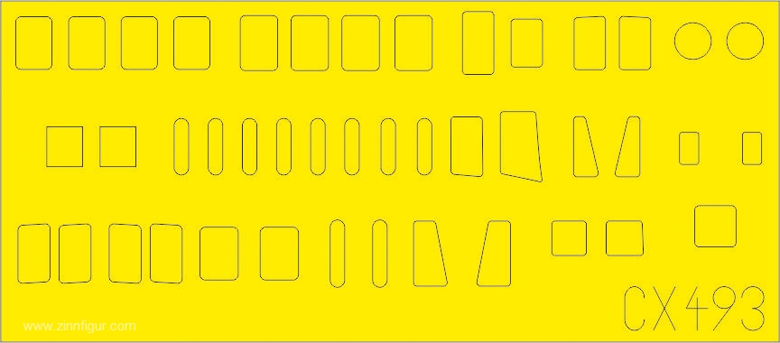 Eduard H8K2 Emily Rumpf-Fenster Express Mask