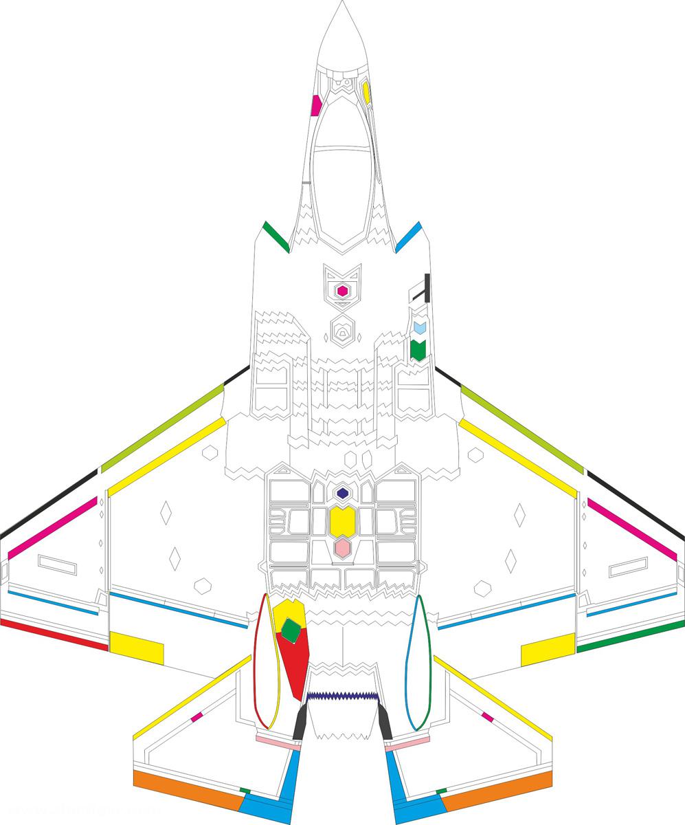 Eduard F-35C RAM-Beschichtung - Express Mask