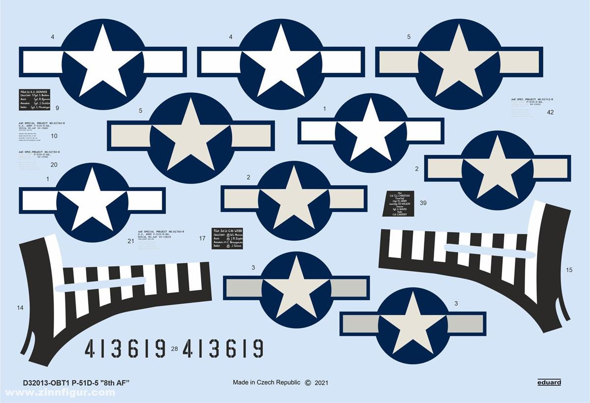Eduard P-51D-5 '8th Air Force'