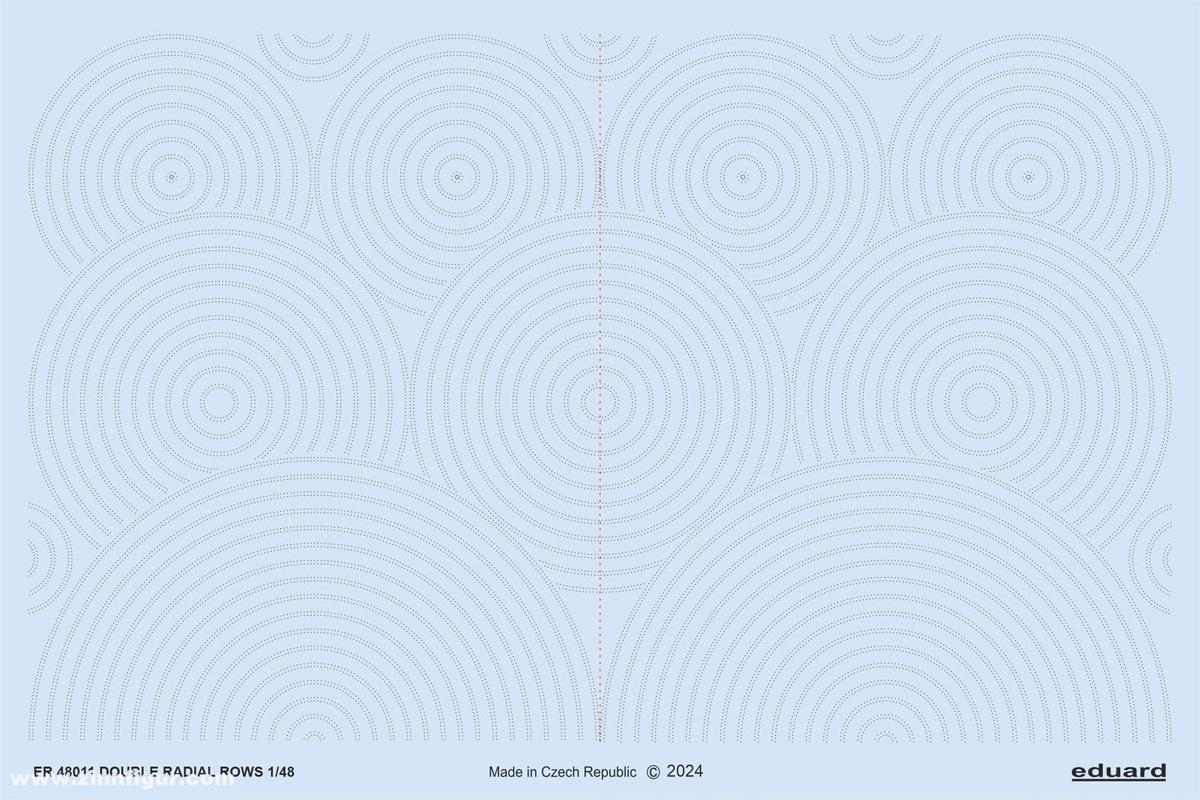 Eduard Doppelte Radiale Nietenreihen 1:48