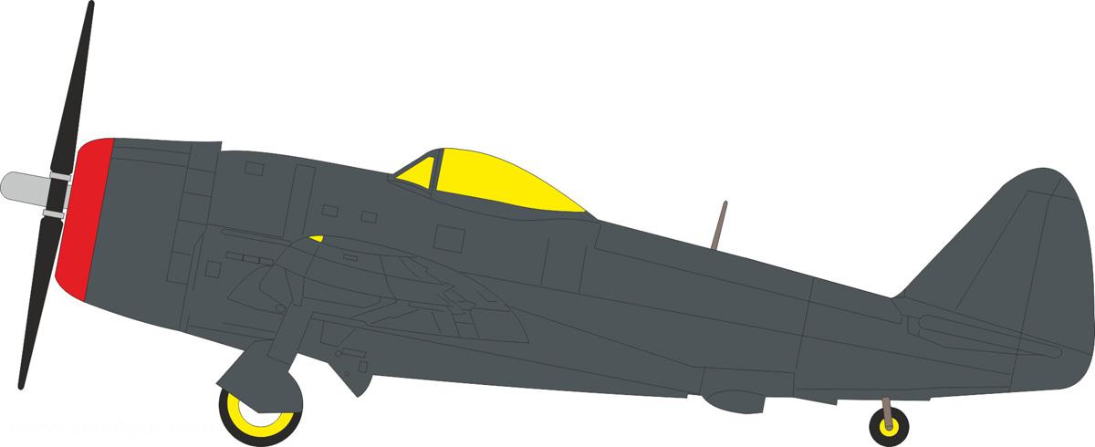 Eduard P-47M - TFace Express Mask (Tamiya)