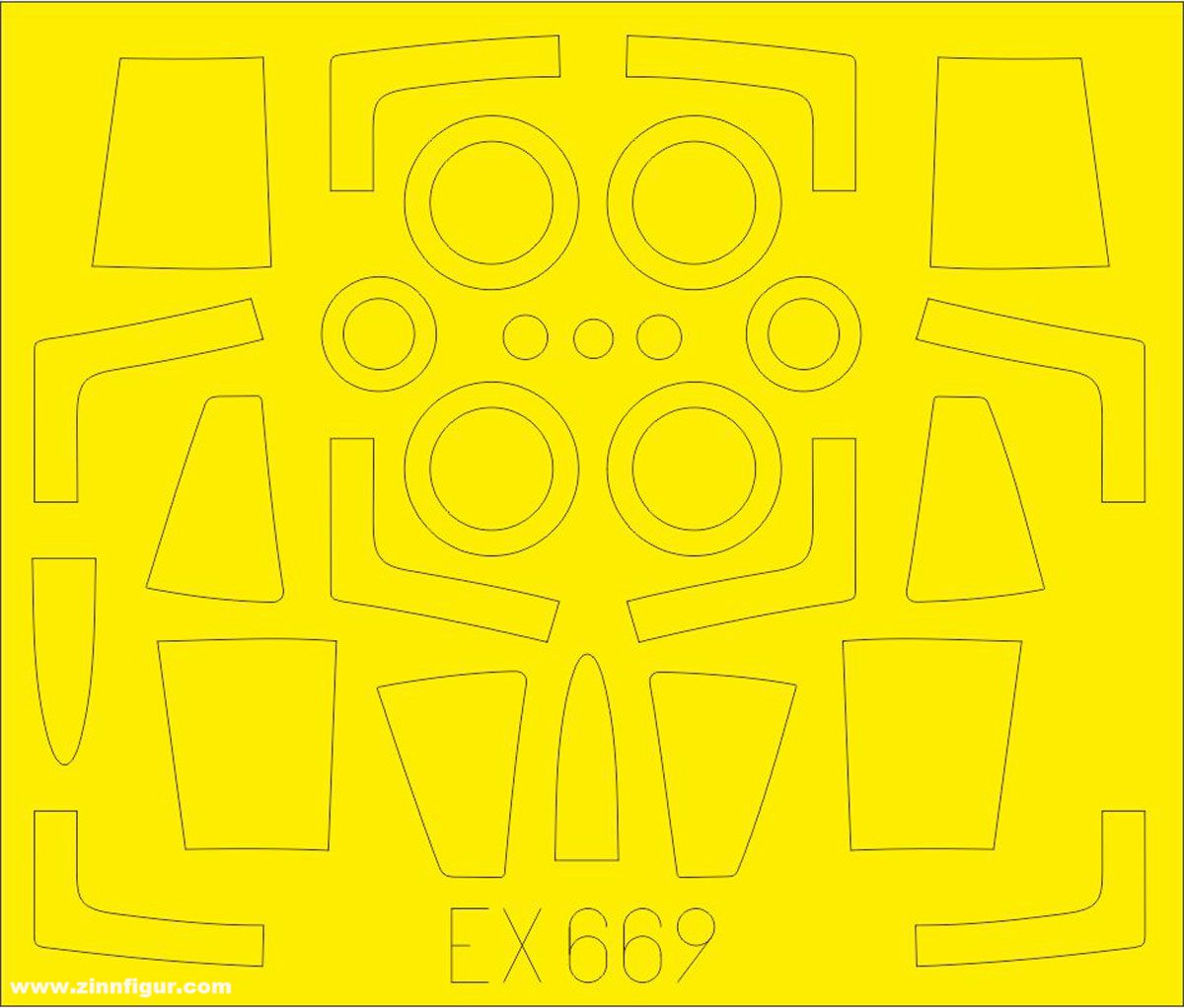 Eduard F-104J - T-Face Express Mask