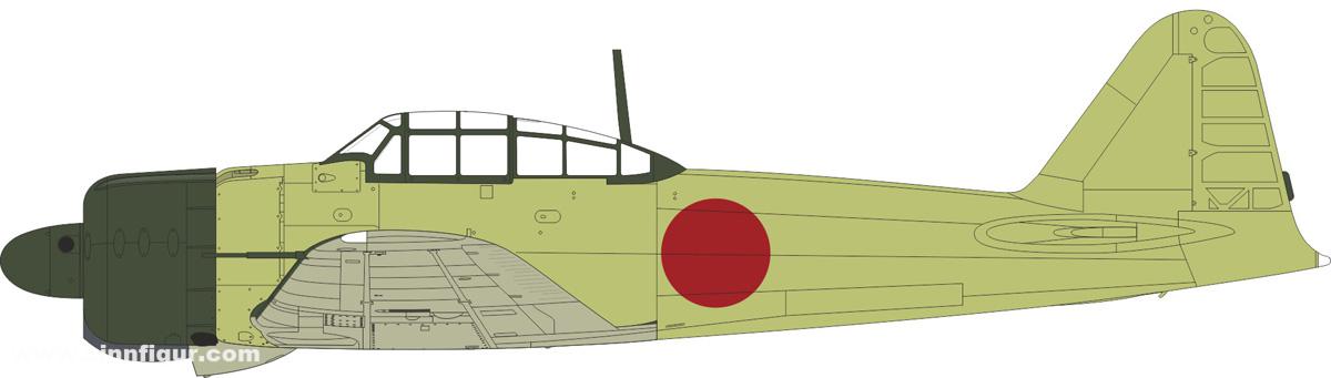 Eduard A6M2 Zero Heoheitszeichen - TFace Express Mask