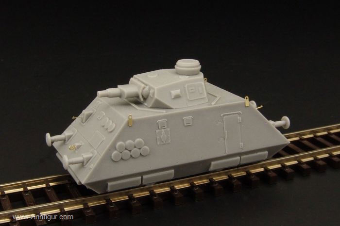 Hauler Schwere Panzer Draisine Kanonenwagen