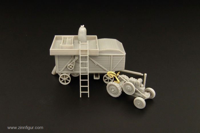 Hauler Dreschmaschine mit Svoboda Traktor 1937