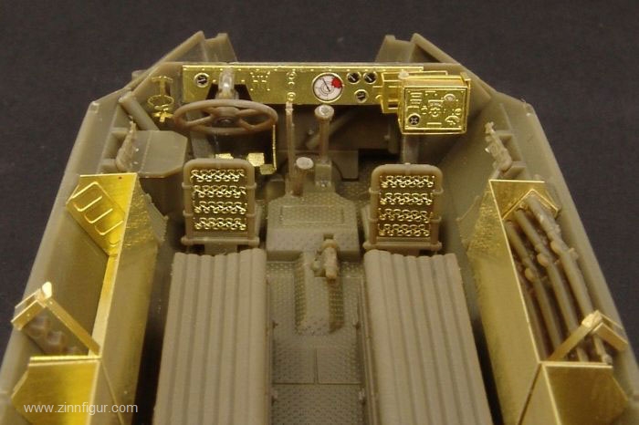 Hauler Sd.Kfz. 251/1 Ausf.C Innendetails