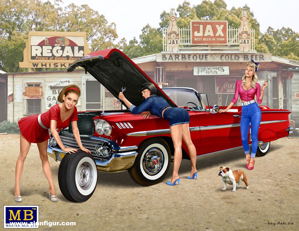 Master Box Mechanikerinnen - The Legendary 60's Series - On New Adventures!