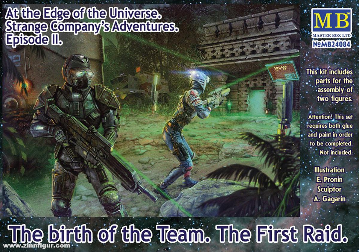 Master Box 'The Birth of the Team - The First Raid' - At the Edge of the Universe. Strange Company’s Adventures. Episode II