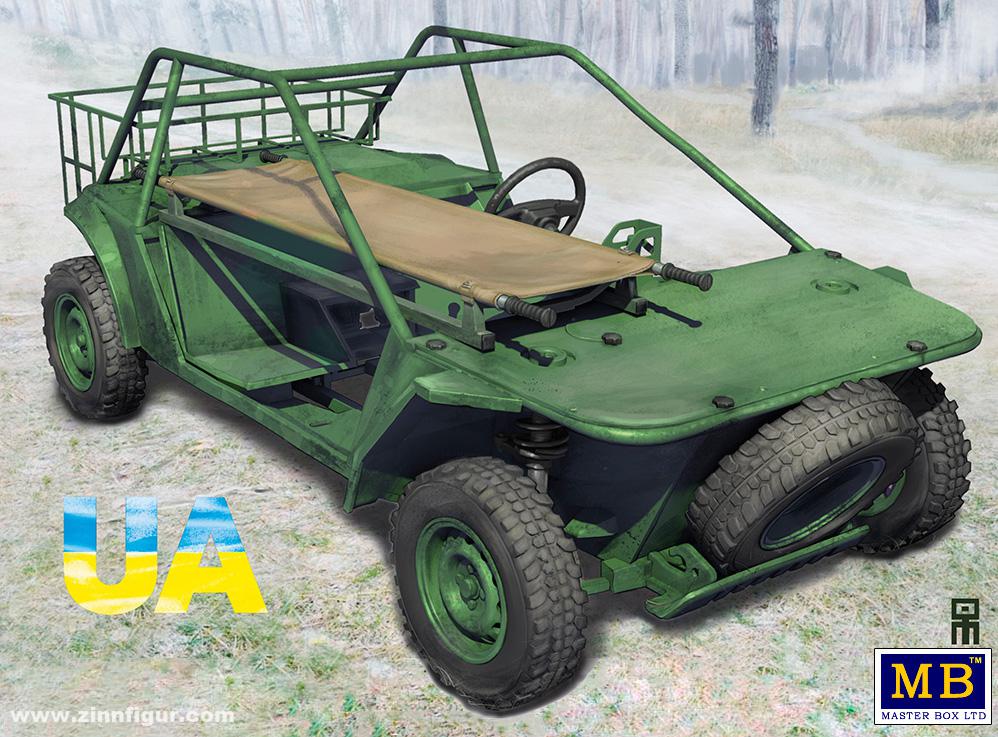 Master Box Buggy Sanitäter-Mongoose 'Ukraine'