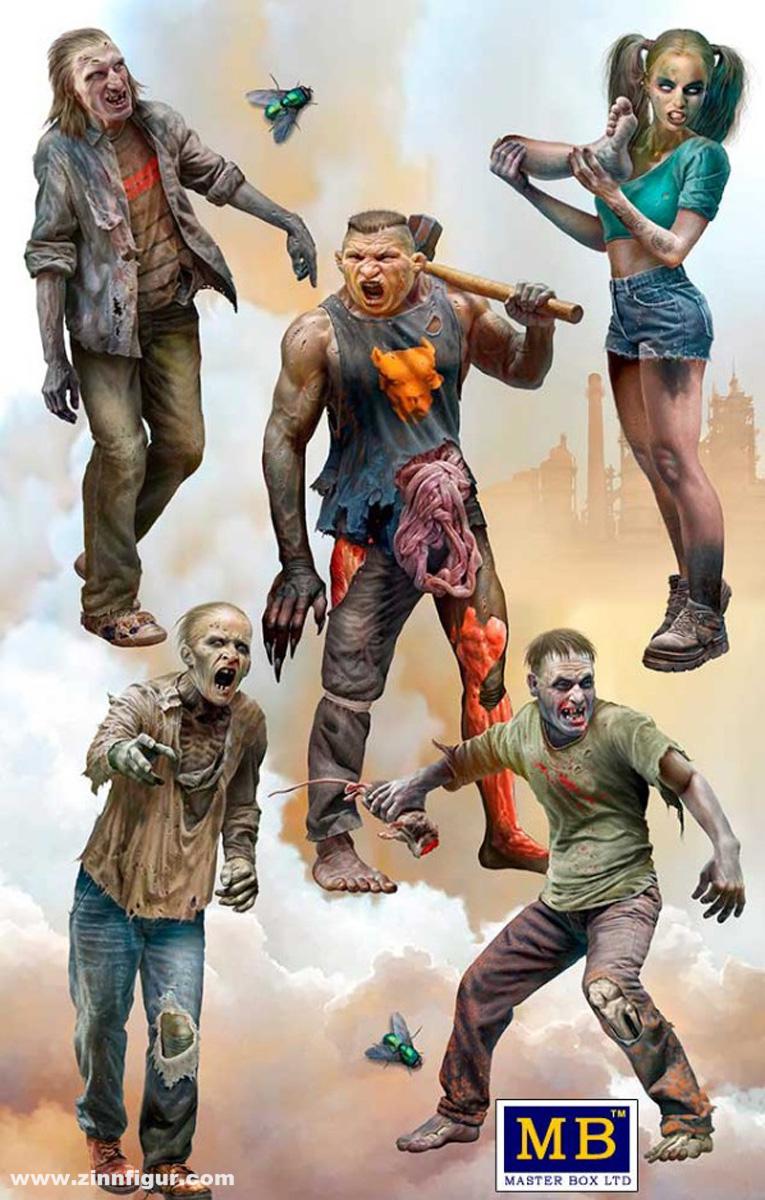 Master Box Zombies - Road to Freedom - Zombieland Series 2